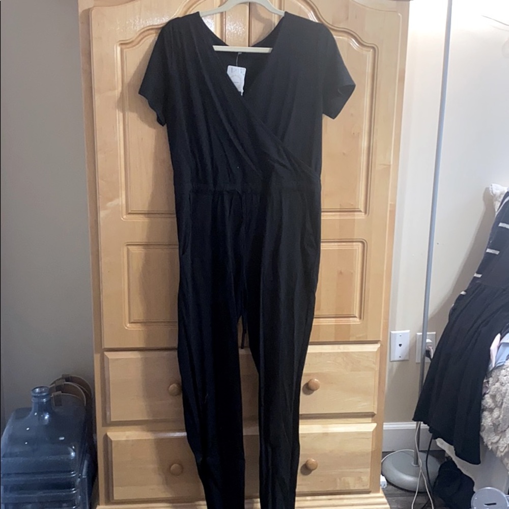 Black jumpsuit